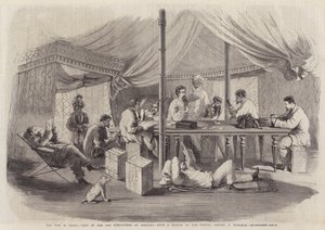 A guerra na China, tenda do dia 15 Punjaubees em Pehtang